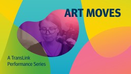 Clara Shandler or Sidewalk Cellist is the March performer in residence for Art Moves, TransLink's music and performance series