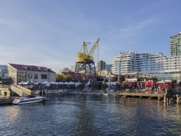 A wide shot of the Shipyards Night Market in 2016 (Photo Credit - Ross on Flickr)