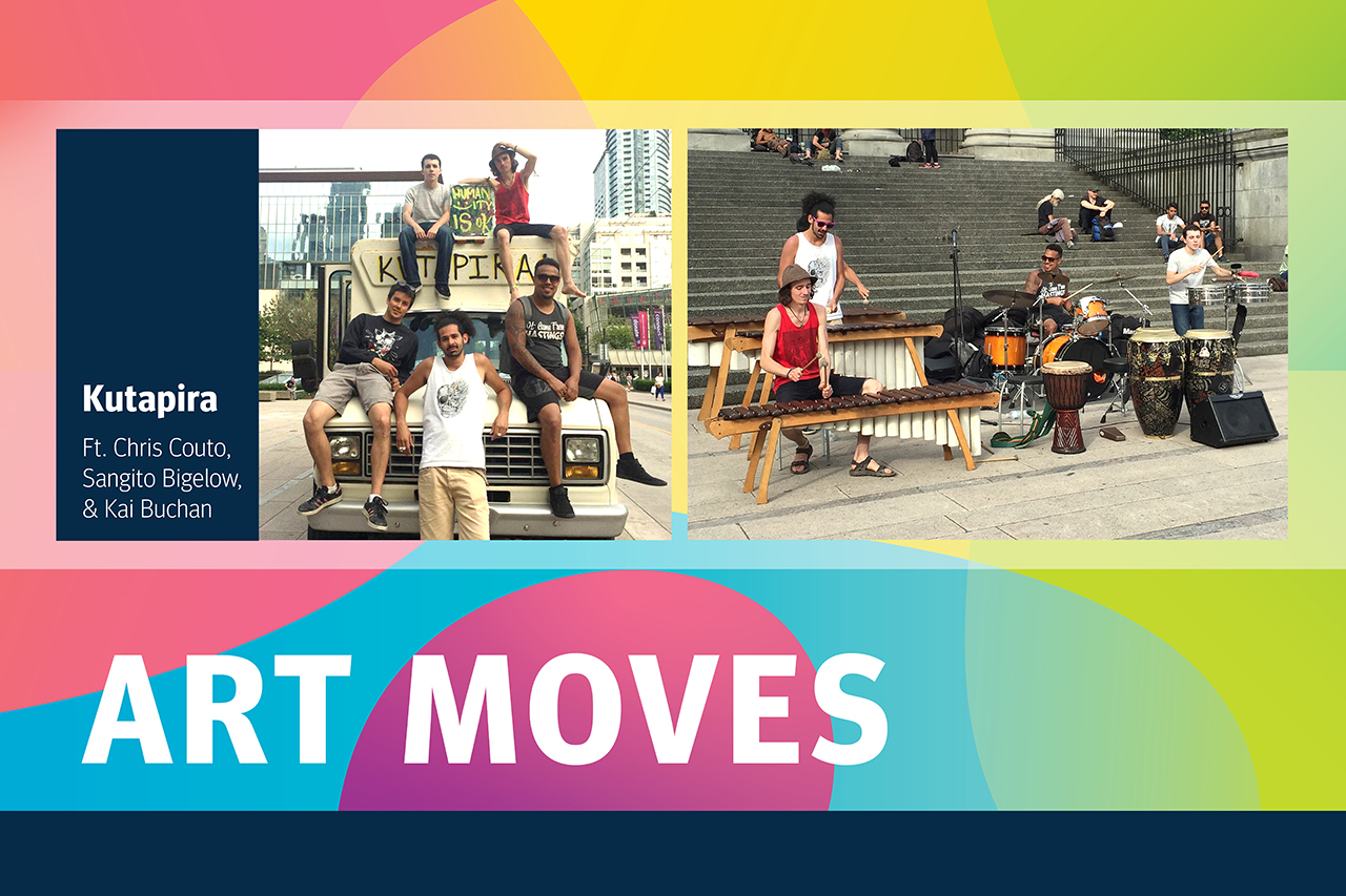 Art Moves features Kutapira Trio on Metro Vancouver transit