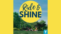 A still from the Ride and Shine promotional video