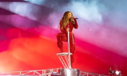 Beyoncé performing as part of the Renaissance World Tour
