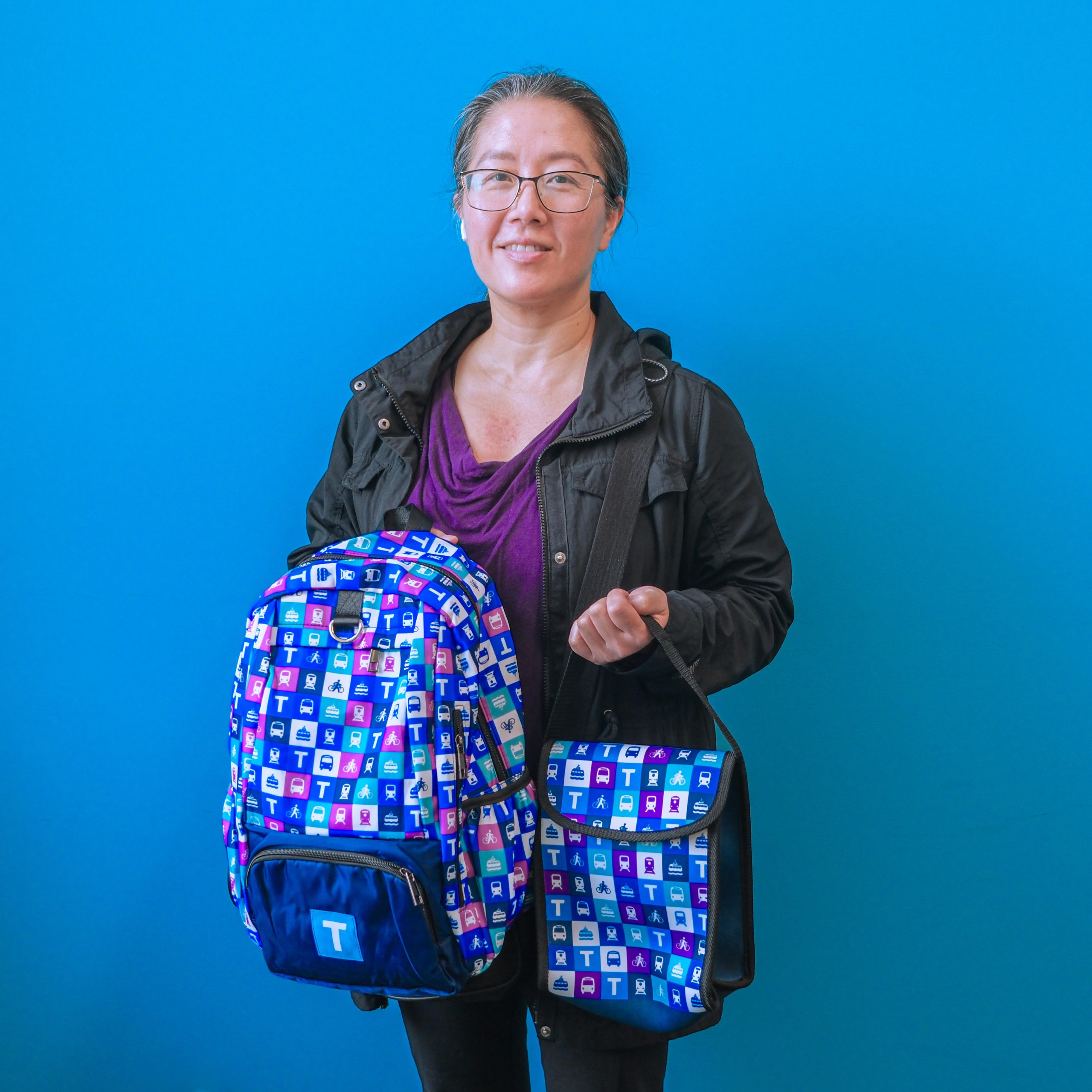 Tina won a TransLink Store merchandise package.