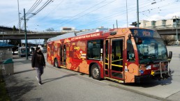 Lunar New Year bus at Marpole Loop