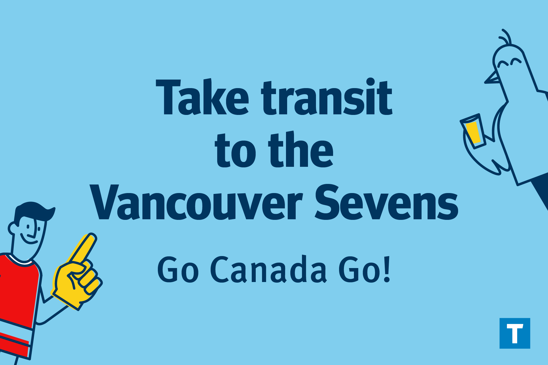 take transit to Vancouver sevens rugby graphic