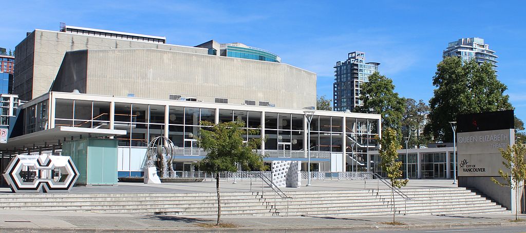 Exterior of Queen Elizabeth Theatre