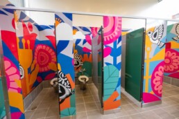 Metrotown washroom interior