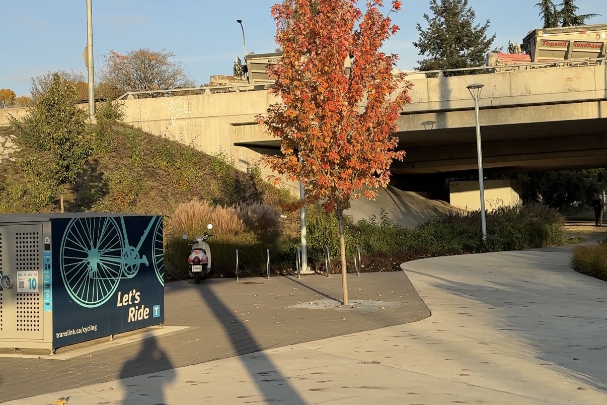 Multi-use pathways located in Phibbs Exchange