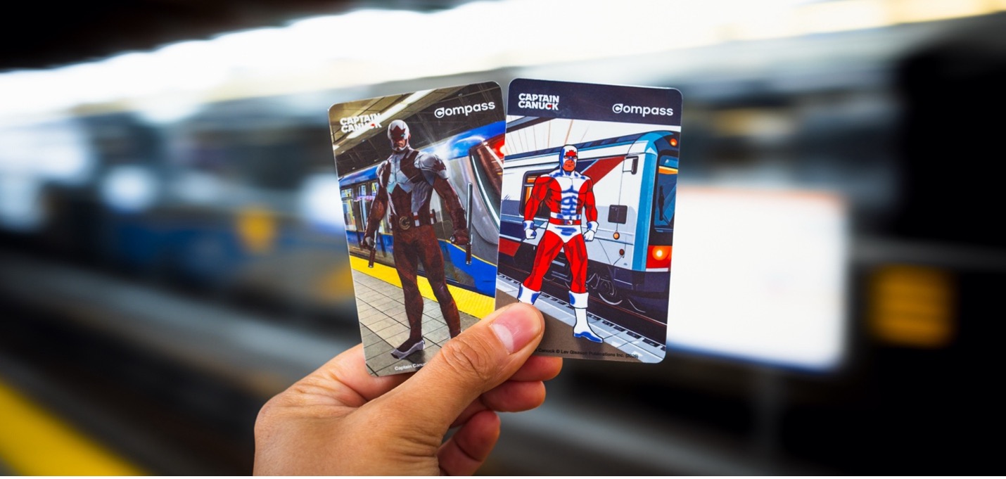 Captain Canuck Compass Cards