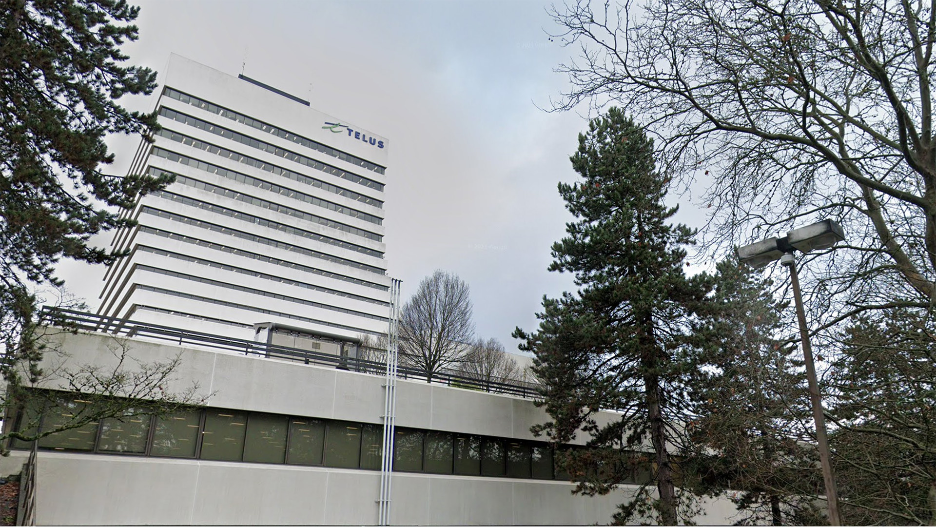 TELUS building in real life