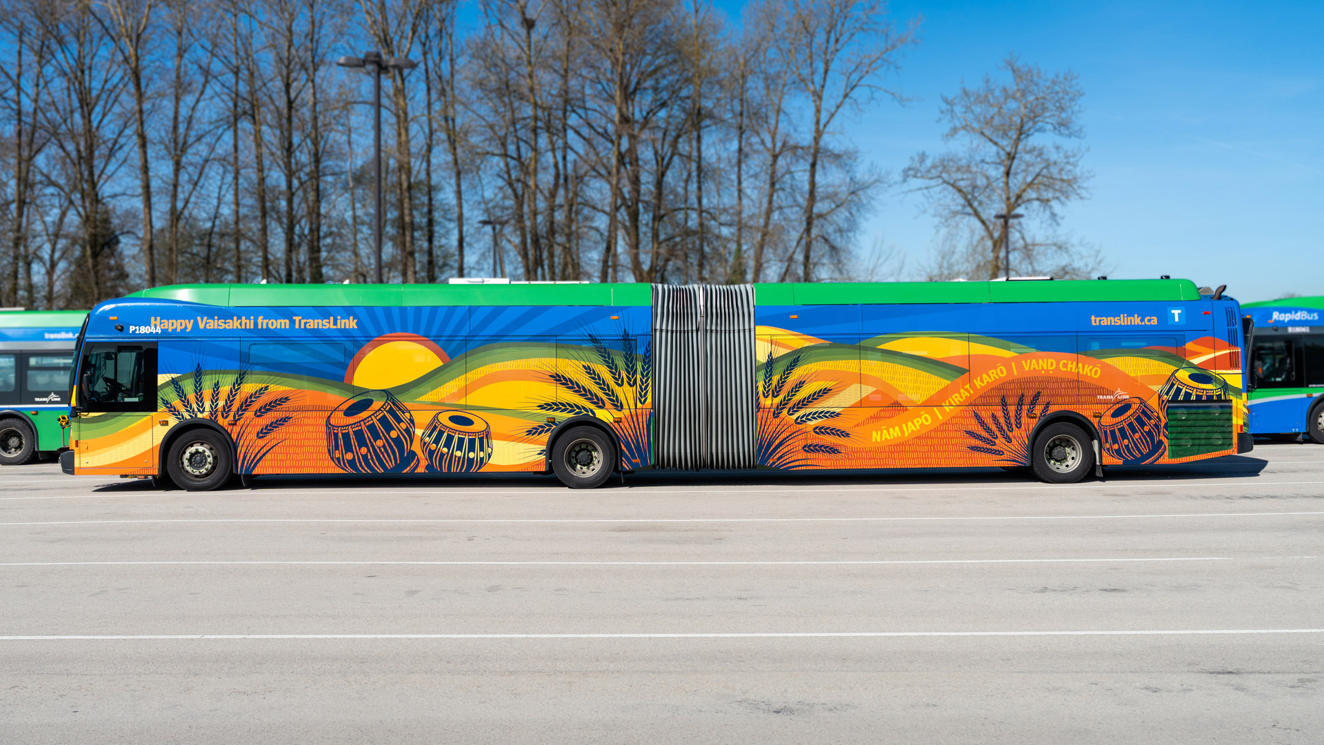 Full view of the 2026 Vaisakhi bus