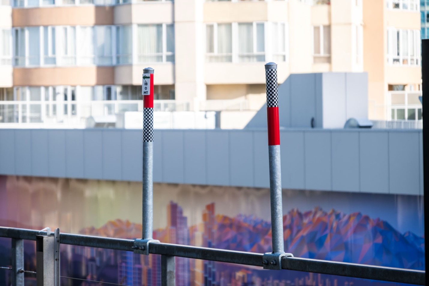 Hostler signage at Metrotown Station
