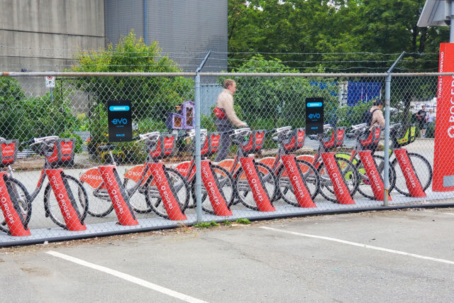 Mobi bike share